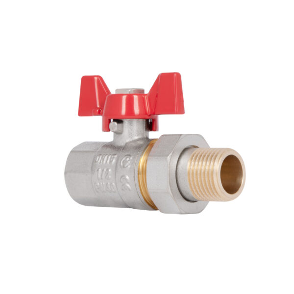 Кран кульовий "Американка" Thermo Alliance Standart 1/2" ВЗ прямий SD220NW15PN40 Кран кульовий "Американка" Thermo Alliance Standart 1/2" ВЗ прямий SD220NW15PN40