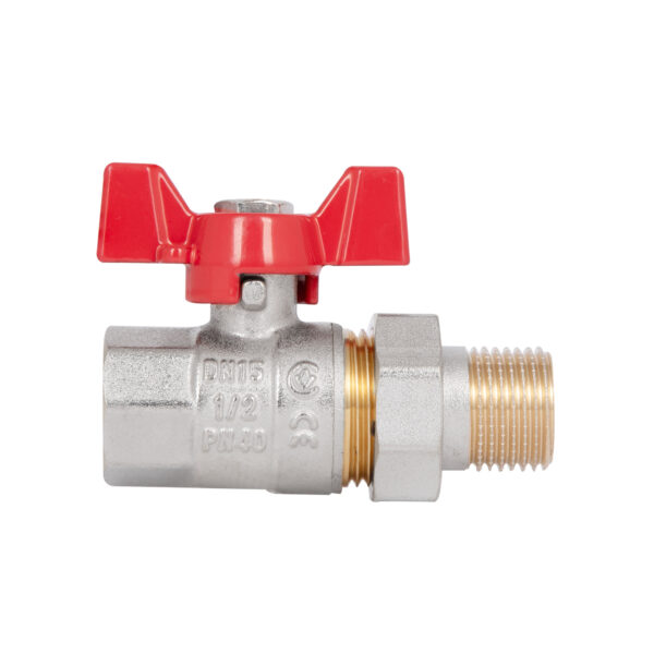 Кран кульовий "Американка" Thermo Alliance Standart 1/2" ВЗ прямий SD220NW15PN40 Кран кульовий "Американка" Thermo Alliance Standart 1/2" ВЗ прямий SD220NW15PN40