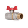 Кран шаровой "Американка" Thermo Alliance Standart 3/4" ВЗ прямой SD220NW20PN40 Кран кульовий "Американка" Thermo Alliance Standart 3/4" ВЗ прямий SD220NW20PN40