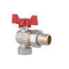 Кран кульовий "Американка" Thermo Alliance Standart 1/2" ВЗ кутовий SD222NW15PN40 Кран кульовий "Американка" Thermo Alliance Standart 1/2" ВЗ кутовий SD222NW15PN40