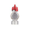 Кран кульовий "Американка" Thermo Alliance Standart 1/2" ВЗ кутовий SD222NW15PN40 Кран кульовий "Американка" Thermo Alliance Standart 1/2" ВЗ кутовий SD222NW15PN40