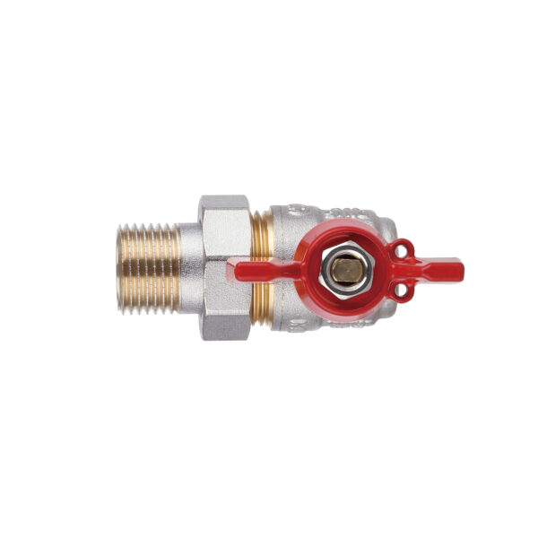 Кран кульовий "Американка" Thermo Alliance Standart 1/2" ВЗ кутовий SD222NW15PN40 Кран кульовий "Американка" Thermo Alliance Standart 1/2" ВЗ кутовий SD222NW15PN40