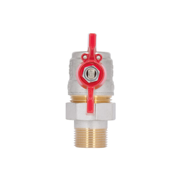Кран кульовий "Американка" Thermo Alliance Standart 3/4" ВЗ кутовий SD222NW20PN40 Кран кульовий "Американка" Thermo Alliance Standart 3/4" ВЗ кутовий SD222NW20PN40