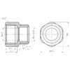 Муфта обтискна Thermo Alliance Forte 16х1/2" В SF171W1615 Муфта обтискна Thermo Alliance Forte 16х1/2" В SF171W1615