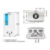 Колонка газова димохідна Thermo Alliance JSD20-10CR 10 л White