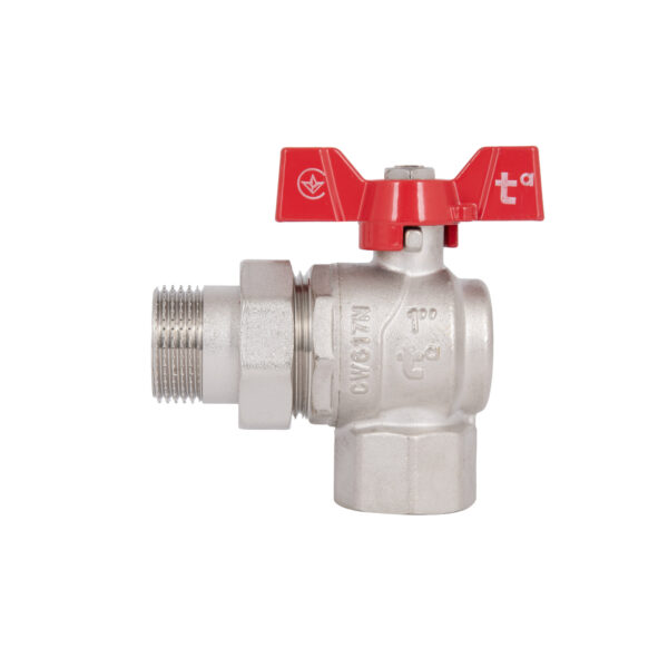 Кран кульовий «Американка» Thermo Alliance Forte 1" кутовий SF221W25 Кран кульовий «Американка» Thermo Alliance Forte 1" кутовий SF221W25