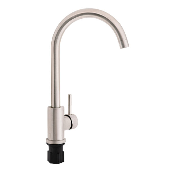 Змішувач для кухні Lidz Aria 015F (k35) LDARI015FNKS21689 Nickel Змішувач для кухні Lidz Aria 015F (k35) LDARI015FNKS21689 Nickel