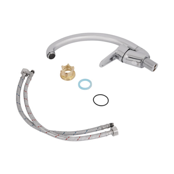 Змішувач для кухні Lidz Nicole 008F (k35) LDNIC008FCRM21877 Chrome Змішувач для кухні Lidz Nicole 008F (k35) LDNIC008FCRM21877 Chrome