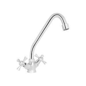 Змішувач для кухні Lidz Lamb 271F двохвентильний LDLAM271FCRM21889 Chrome