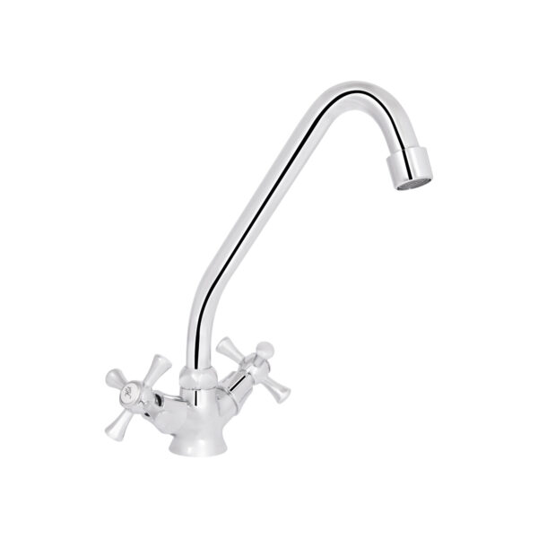 Змішувач для кухні Lidz Lamb 271F двохвентильний LDLAM271FCRM21889 Chrome Змішувач для кухні Lidz Lamb 271F двохвентильний LDLAM271FCRM21889 Chrome