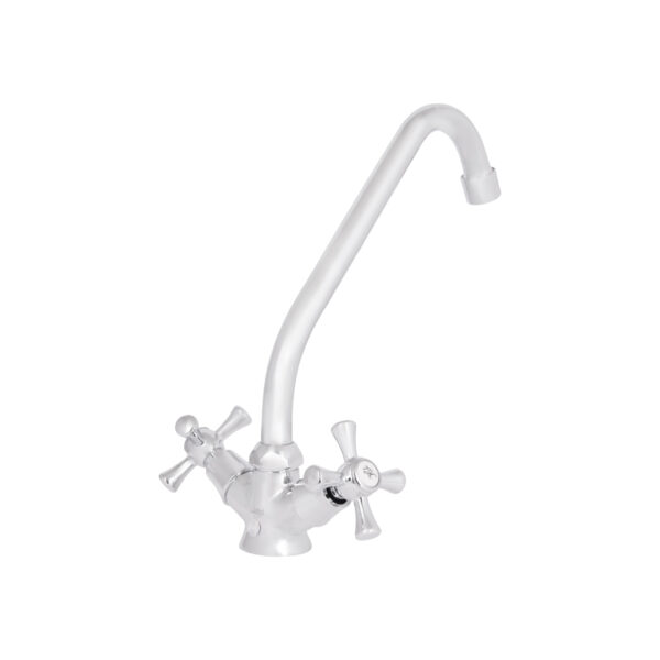 Змішувач для кухні Lidz Lamb 271F двохвентильний LDLAM271FCRM21889 Chrome Змішувач для кухні Lidz Lamb 271F двохвентильний LDLAM271FCRM21889 Chrome