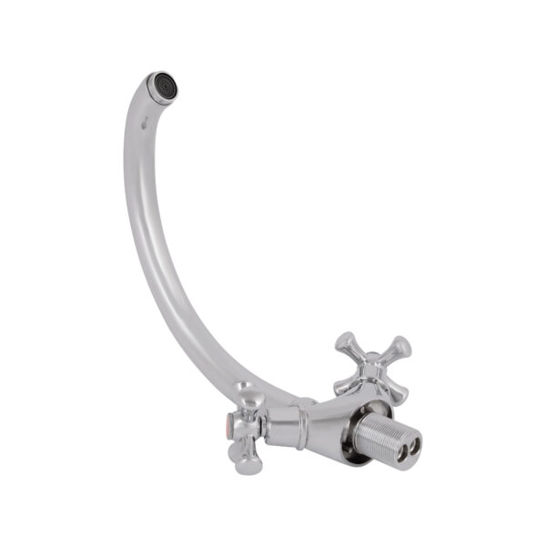 Змішувач для кухні Lidz Lamb 273F двохвентильний LDLAM273FCRM21890 Chrome Змішувач для кухні Lidz Lamb 273F двохвентильний LDLAM273FCRM21890 Chrome