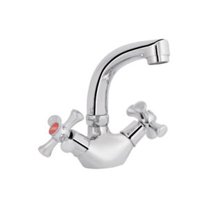 Змішувач для кухні Lidz Lamb 272F двохвентильний LDLAM272FCRM22018 Chrome