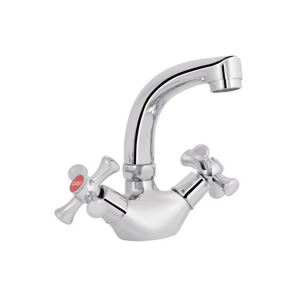 Змішувач для кухні Lidz Lamb 272F двохвентильний LDLAM272FCRM22018 Chrome Змішувач для кухні Lidz Lamb 272F двохвентильний LDLAM272FCRM22018 Chrome
