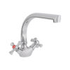Змішувач для кухні Lidz Lamb 276F двохвентильний LDLAM276FCRM22019 Chrome Змішувач для кухні Lidz Lamb 276F двохвентильний LDLAM276FCRM22019 Chrome