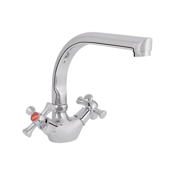 Змішувач для кухні Lidz Lamb 276F двохвентильний LDLAM276FCRM22019 Chrome Змішувач для кухні Lidz Lamb 276F двохвентильний LDLAM276FCRM22019 Chrome