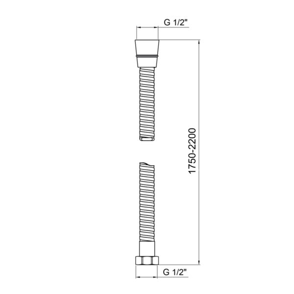 Шланг Lidz Niagara 01 1,75-2,2 м LDNIA01CRM22148 Chrome Шланг Lidz Niagara 01 1,75-2,2 м LDNIA01CRM22148 Chrome