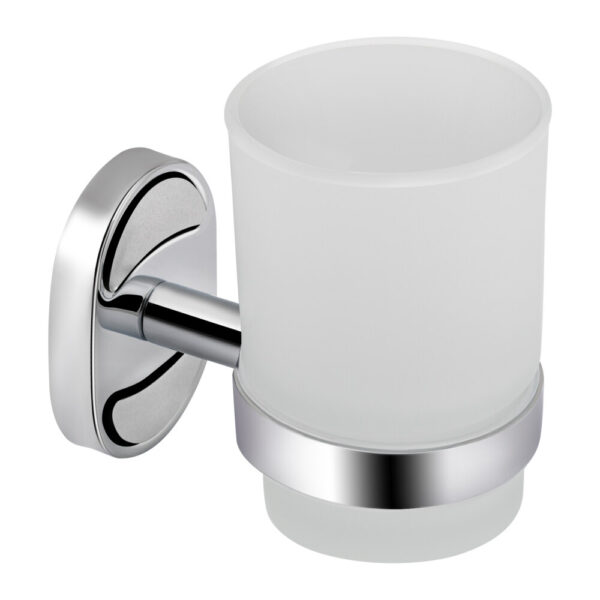 Склянка з тримачем Lidz Oreo 0401 настінний (матове скло) LDORE0401CRM22163 Chrome Склянка з тримачем Lidz Oreo 0401 настінний (матове скло) LDORE0401CRM22163 Chrome