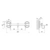 Тримач Lidz Oreo 0803 3 гачка LDORE0803CRM22174 Chrome Тримач Lidz Oreo 0803 3 гачка LDORE0803CRM22174 Chrome