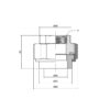 Згін "Американка" PPR Thermo Alliance 32х1" ВР