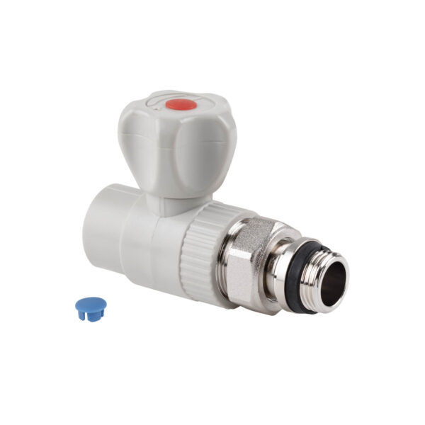 Кран кульовий радіаторний PPR Thermo Alliance 20х1/2" прямий Кран кульовий радіаторний PPR Thermo Alliance 20х1/2" прямий
