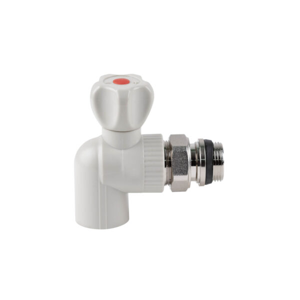 Кран кульовий радіаторний PPR Thermo Alliance 25х3/4" кутовий Кран кульовий радіаторний PPR Thermo Alliance 25х3/4" кутовий