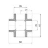 Хрестовина PPR Thermo Alliance 25 Хрестовина PPR Thermo Alliance 25