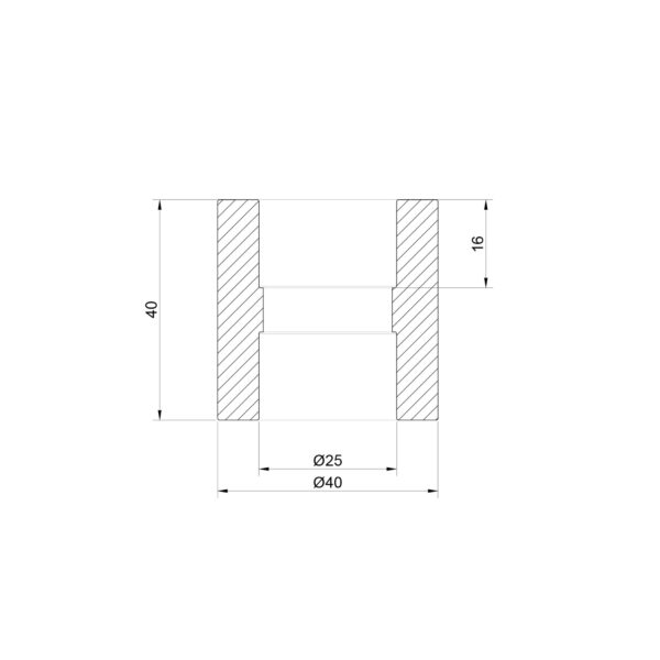 Муфта PPR Thermo Alliance 25 Муфта PPR Thermo Alliance 25