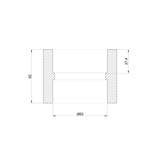 Муфта PPR Thermo Alliance 63 Муфта PPR Thermo Alliance 63