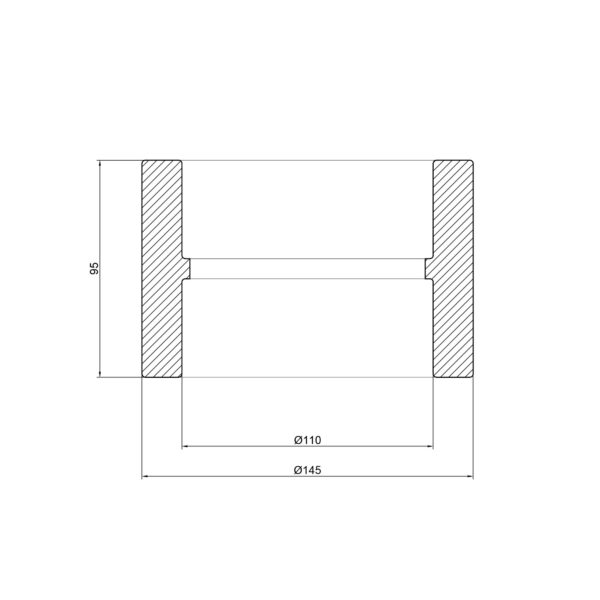 Муфта PPR Thermo Alliance 110 Муфта PPR Thermo Alliance 110