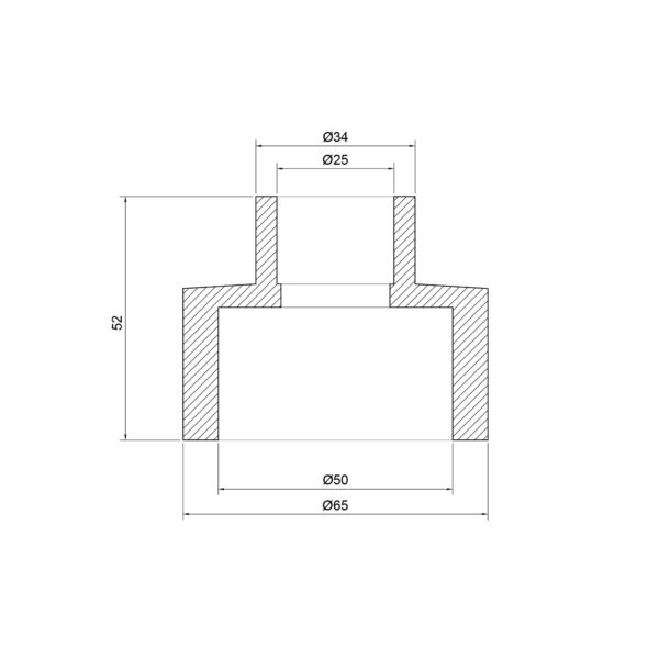 Муфта PPR Thermo Alliance 50х25 Муфта PPR Thermo Alliance 50х25