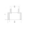 Муфта PPR Thermo Alliance 50х32 Муфта PPR Thermo Alliance 50х32