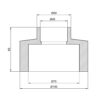 Муфта PPR Thermo Alliance 75х40 Муфта PPR Thermo Alliance 75х40