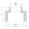 Муфта PPR Thermo Alliance 75х50 Муфта PPR Thermo Alliance 75х50