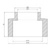 Муфта PPR Thermo Alliance 110х75