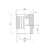 Муфта PPR Thermo Alliance 25х1/2" ВР
