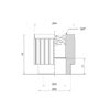 Муфта PPR Thermo Alliance 25х3/4" ВР