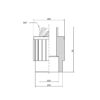 Муфта PPR Thermo Alliance 25х3/4" ЗР Муфта PPR Thermo Alliance 25х3/4" ЗР