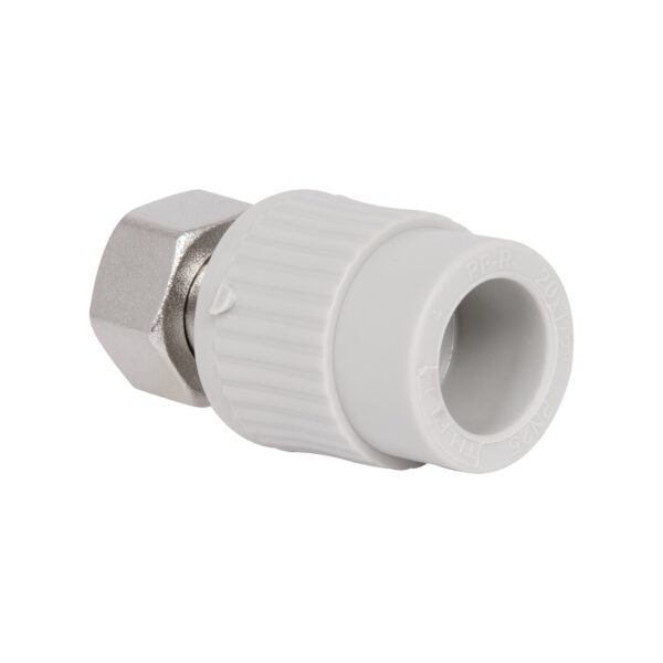 Муфта PPR Thermo Alliance з накидною гайкою 20х1/2" Муфта PPR Thermo Alliance з накидною гайкою 20х1/2"