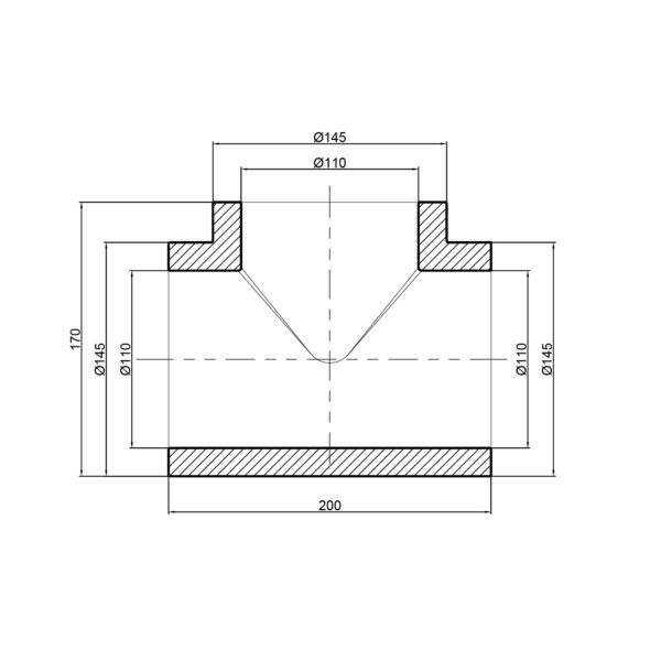 Трійник PPR Thermo Alliance 110 Трійник PPR Thermo Alliance 110