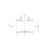 Трійник PPR Thermo Alliance 50х32х50 Трійник PPR Thermo Alliance 50х32х50