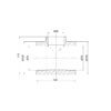 Трійник PPR Thermo Alliance 75х50х75 Трійник PPR Thermo Alliance 75х50х75