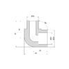 Кутик PPR Thermo Alliance 20, 90° Кутик PPR Thermo Alliance 20, 90°