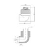 Кутик PPR Thermo Alliance 25х3/4" ЗР