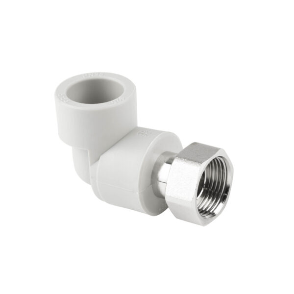 Кутик PPR Thermo Alliance з накидною гайкою 25х3/4" ВР Кутик PPR Thermo Alliance з накидною гайкою 25х3/4" ВР