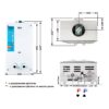 Колонка газова димохідна Thermo Alliance JSD20-10GE 10 л панель скляна White Колонка газова димохідна Thermo Alliance JSD20-10GE 10 л панель скляна White