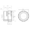 Муфта обтискна Thermo Alliance Forte 20х1/2" В SF171W2015