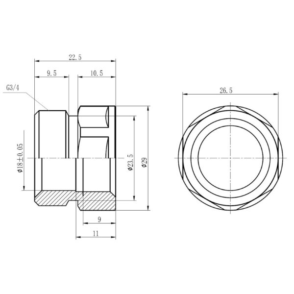 Муфта обтискна Thermo Alliance Forte 20х1/2" В SF171W2015