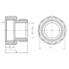 Муфта обтискна Thermo Alliance Forte 20х3/4" В SF171W2020 Муфта обтискна Thermo Alliance Forte 20х3/4" В SF171W2020