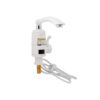 Проточный кран-водонагреватель кухонный для кухни Lidz Warm 057 LDWAR057WCR24983 White / Chrome Проточний кран-водонагрівач кухонний для кухні Lidz Warm 057 LDWAR057WCR24983 White / Chrome